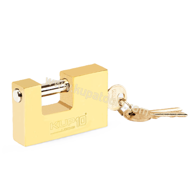 KUPA KAYAR MİLLİ ASMA KİLİT SARI 90MM